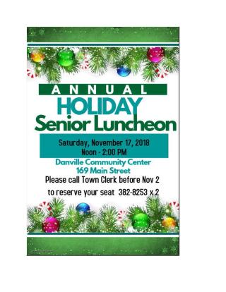 seniors, Christmas, Luncheon