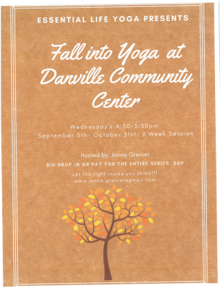 yoga, community center, event