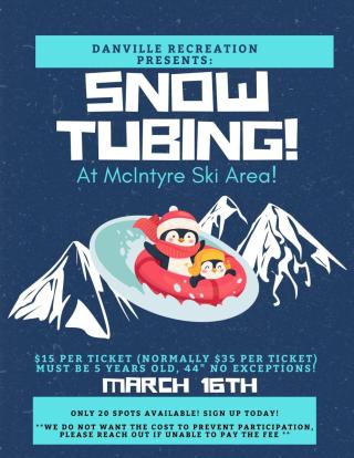 Snow Tubing Flyer